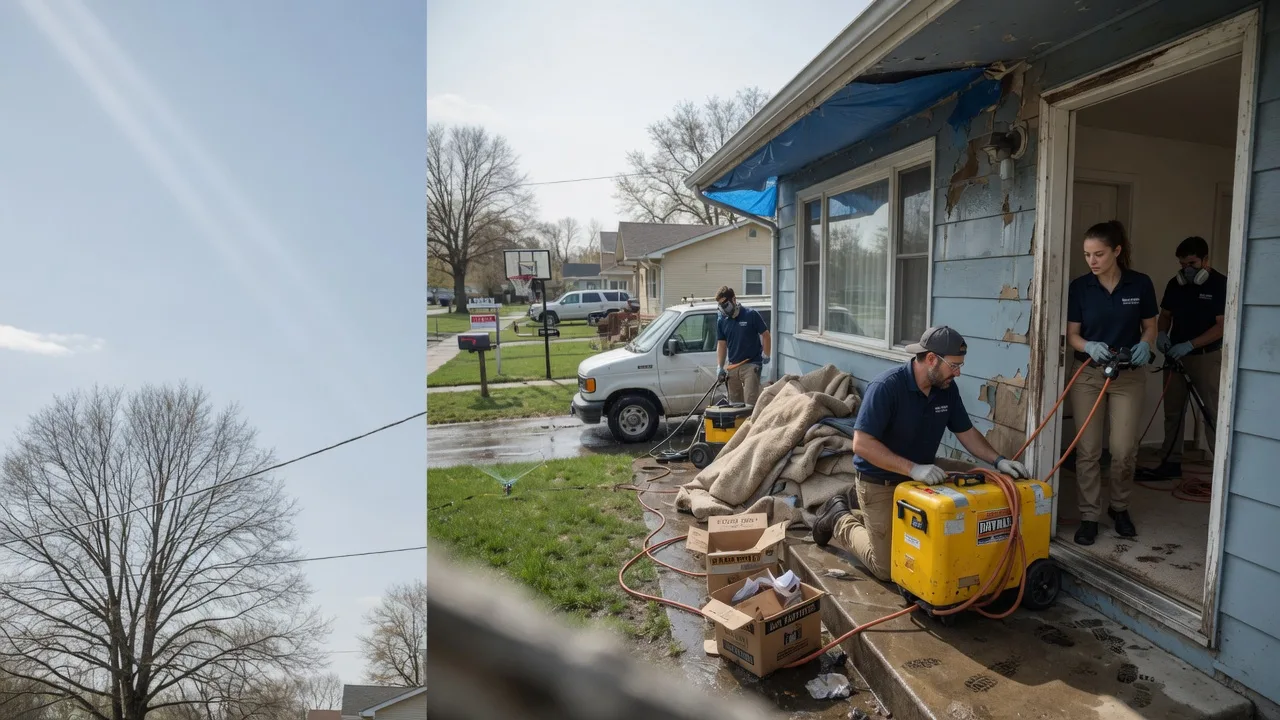Basement Flood Cleanup in Orleans, NE near me
